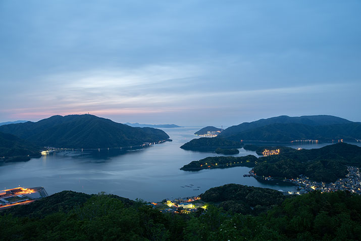 五老ケ岳公園の初日の出