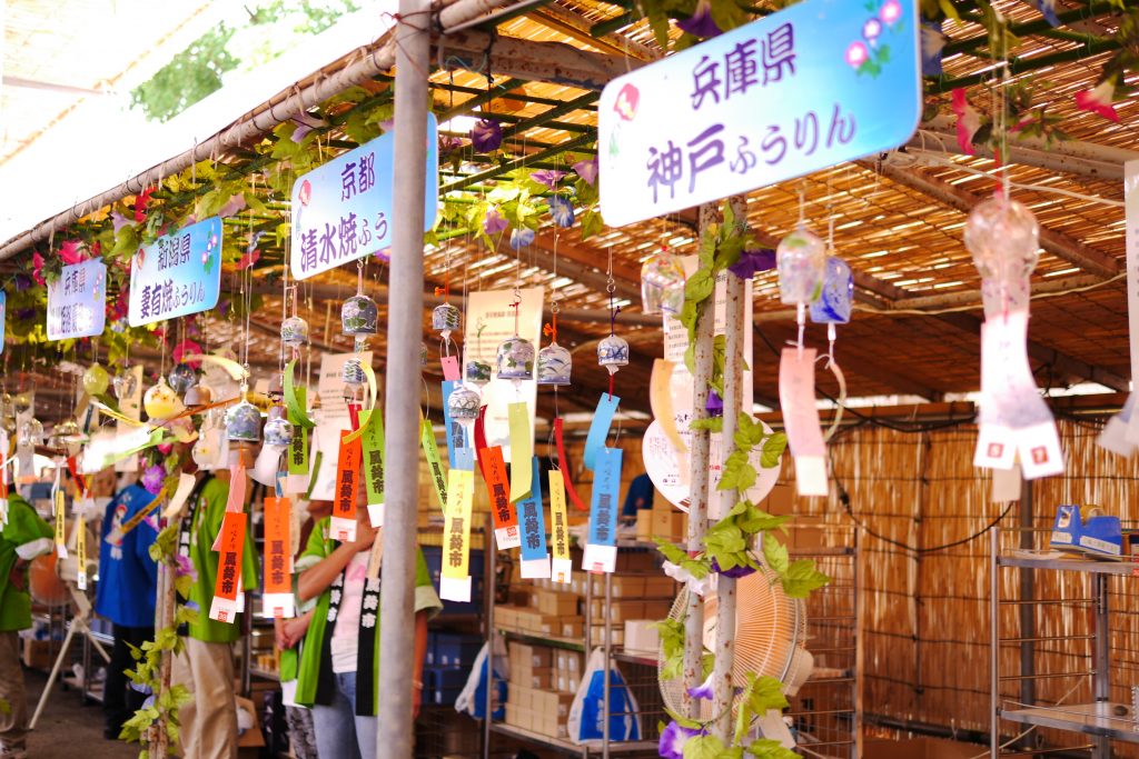 川崎大師風鈴市神戸風鈴