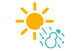 晴れのち時々吹雪