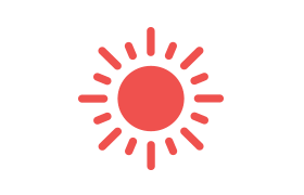 晴れ