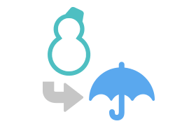 雪一時雨、あられを伴う